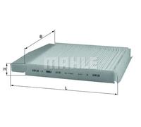 Filtro abitacolo Filtro particellare LA 54 MAHLE per VOLVO S70 V70 I S80 I S60 I