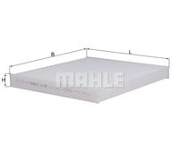 Filtro abitacolo Filtro particellare LA 586 KNECHT per SUZUKI NISSAN