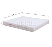 Filtro abitacolo Filtro particellare LA 74 KNECHT per OPEL CHEVROLET