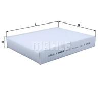 Filtro cabina MAHLE KNECHT LA 742