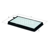 Filtro abitacolo Filtro particellare LA 80 MAHLE per BMW ALPINA