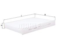Filtro abitacolo Filtro particellare LA 814 KNECHT per PEUGEOT 508 SW I 508 I
