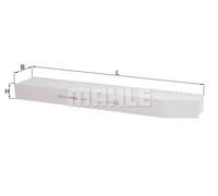 Filtro cabina KNECHT LA 897