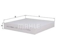Mahle Original La 923 Filtro, Aria Abitacolo