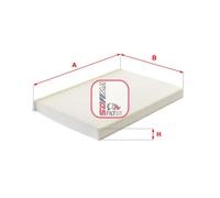 Filtro abitacolo Filtro particellare S 3391 C SOFIMA per ALFA ROMEO GIULIA