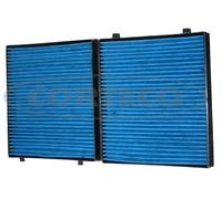 Corteco MicronAir Blue 49469886, filtro abitacolo auto con 4 strati filtranti per alta qualità dell'aria, protezione efficace contro aerosol virali, polline e allergeni, polveri sottili e gas - per au