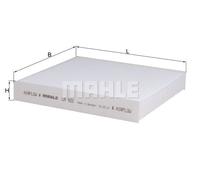 KNECHT LA 922 Filtri Abitacolo KNECHT,