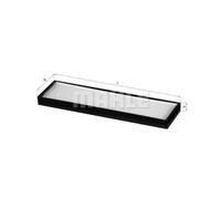 Filtro Abitacolo MAHLE / KNECHT Filtro Antipolline LA 495
