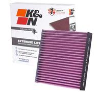 K&N Engineering Filtro abitacolo Premium Protect DVF5049 con carboni attivi