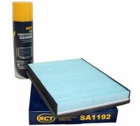 Filtro Abitacolo SA1192 + Climatizzatori Pulizia 520 ML per VW Passat 1.6 - 2.8