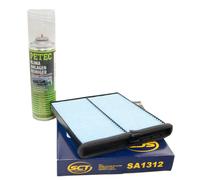 Filtro Abitacolo SA1312 + Climatizzatori Pulizia 500 ML per Mazda 3 6 CX-5