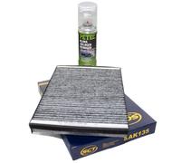 Filtro Abitacolo SAK135 + Pulizia Clima per Audi A4 Avant A6 Allroad Seat Exeo