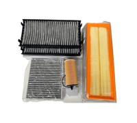 filtro abitacolo Set Di 4 Filtri Adatti Per Motore Diesel X5 SDrive25d (F15) 2.0TDI B47D20B, Filtro Aria Olio Aria Condizionata Abitacolo, Pezzi Di Ricambio 2013- Aria Abitacolo Filtro