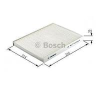 FILTRO ABITACOLO Smart fortwo (451) 2007> BOSCH 1987432299