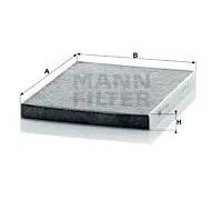 Filtro cabina MANN-FILTER CUK 2436