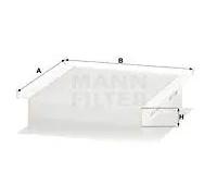 Filtro cabina MANN-FILTER CU 2454