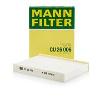 MANN-FILTER filtro abitacolo CU26006 particolato 254x182x35 mm
