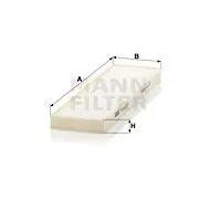 MANN-FILTER CU 29 002-2 Filtro aria cabina (set da 2) - per Autovetture + veicoli commeriali