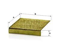 MANN-FILTER FP 22 011 Filtro aria cabina - FreciousPlus Filtro Antipolline Biofunzionale - per Autovetture + veicoli commeriali