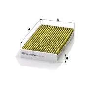 Filtro abitacolo sotto alla console centrale FP 26 005 MANN-FILTER per RENAULT