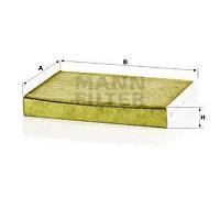 Mann Filter Filtro abitacolo FP 27 009 FreciousPlus antipolline biofunzionale