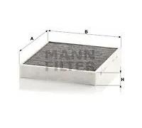 Filtro cabina MANN-FILTER CUK 26 010