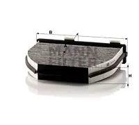 Filtro cabina MANN-FILTER CUK 29 005