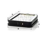 Filtro cabina MANN-FILTER CU 18 000-2
