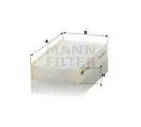 Filtro abitacolo sotto il cruscotto Filtro particellare CU 1823 MANN-FILTER