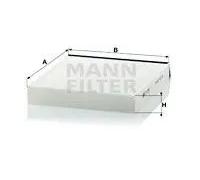 Filtro abitacolo sotto il cruscotto Filtro particellare CU 2240 MANN-FILTER