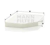 MANN-FILTER CU 2450 Filtro aria cabina - per Autovetture + veicoli commeriali