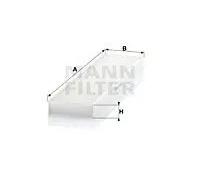 Filtro cabina MANN-FILTER CU 4436