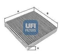 UFi Filtro abitacolo 54.149.00 Carboni attivi per Mercedes-Benz SLK R171 SLC R172