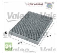 Filtro abitacolo Valeo per AUDI Q7 OPEL ASTRA G PORSCHE CAYENNE VW TRANSPORTER