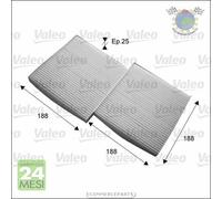 Filtro abitacolo Valeo per BMW X4 F26 xDrive M X3 F25 sDrive bnv
