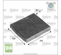 Filtro abitacolo Valeo per FORD FOCUS VOLVO V50 S40 bmv