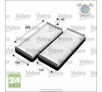Filtro abitacolo Valeo per MAYBACH 57 MERCEDES CLASSE S 600 500 430 400 350 bmx