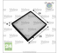 Filtro abitacolo Valeo per MERCEDES CLASSE M ML