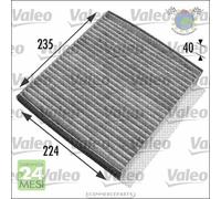 Filtro abitacolo Valeo per MERCEDES CLASSE M ML bl2