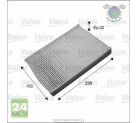Filtro abitacolo Valeo per NISSAN PULSAR JUKE RENAULT FLUENCE MEGANE bny