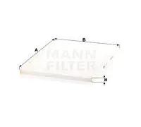 Filtro abitacolo Vano interno veicolo lato autista Filtro particellare CU 28 004