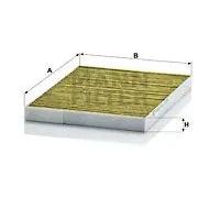 MANN-FILTER Filtro abitacolo FP 2620 – FreciousPlus Antipolline Biofunzionale