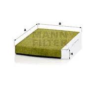 Filtro cabina MANN-FILTER FP 2743