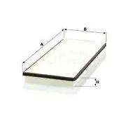 Filtro abitacolo Vano motore centrale, la copertura vaschetta acqua CU 3858