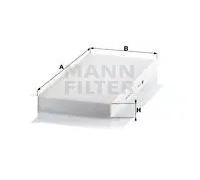 Filtro cabina MANN-FILTER CU 4054