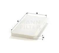 Filtro cabina MANN-FILTER CU 5366