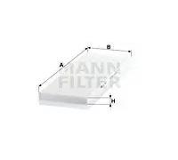 MANN-FILTER CU 4442 Filtro abitacolo