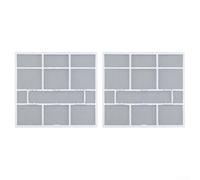 Filtro accessori schermo antipolvere per condizionatore d'aria appeso unità interna per evitare l'ingresso della polvere nel sistema (30,7 x 28,5 cm)