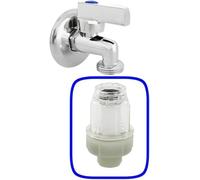 Filtro acqua anti residui solidi smontabile via ruggine sassolini anti sabbia Lavatrice Lavastoviglie produttore ghiaccio frigorifero 3/4" M/F
