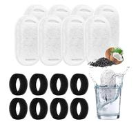 Filtro Acqua Automatico per Animali Domestici - Filtro Distributore Acqua per Animali, Filtro di Ricambio per Fontana per Animali e Gatti | Filtri e Spugne per Fontana Automatica per Gatti